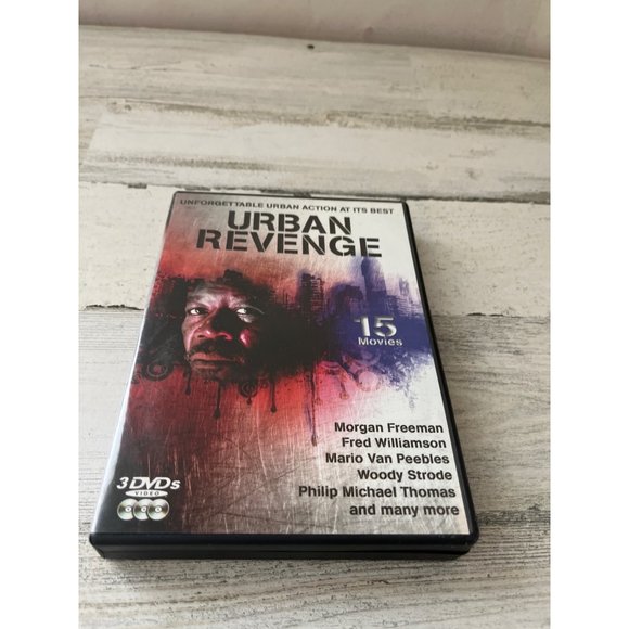 Urban Revenge with Morgan Freeman 3 DVD set - Picture 1 of 3